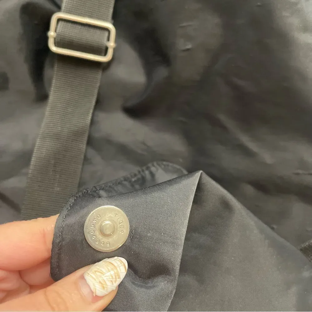 Prada Black Nylon VTG Backpack